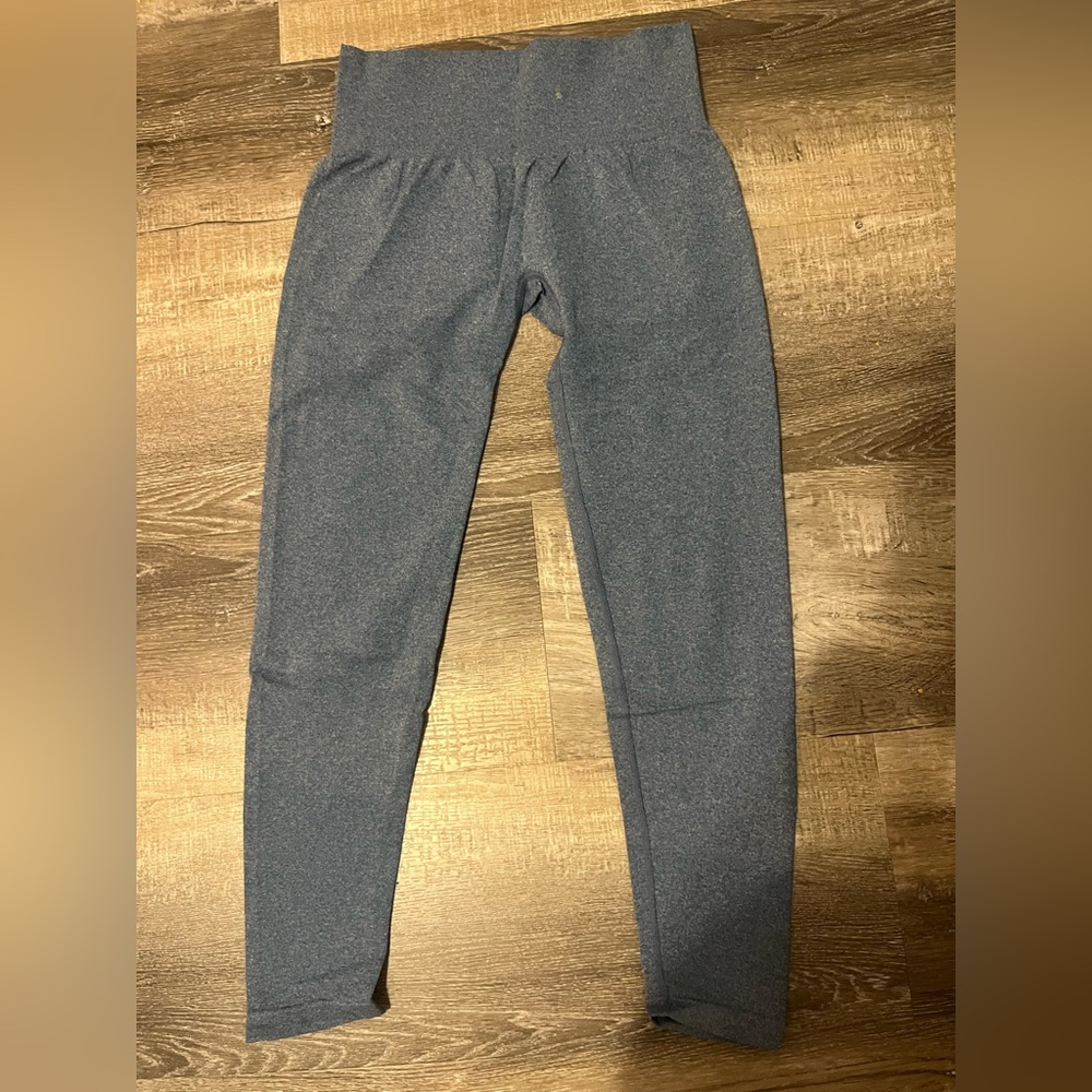 NVGTN Contour Seamless Leggings Slate Blue